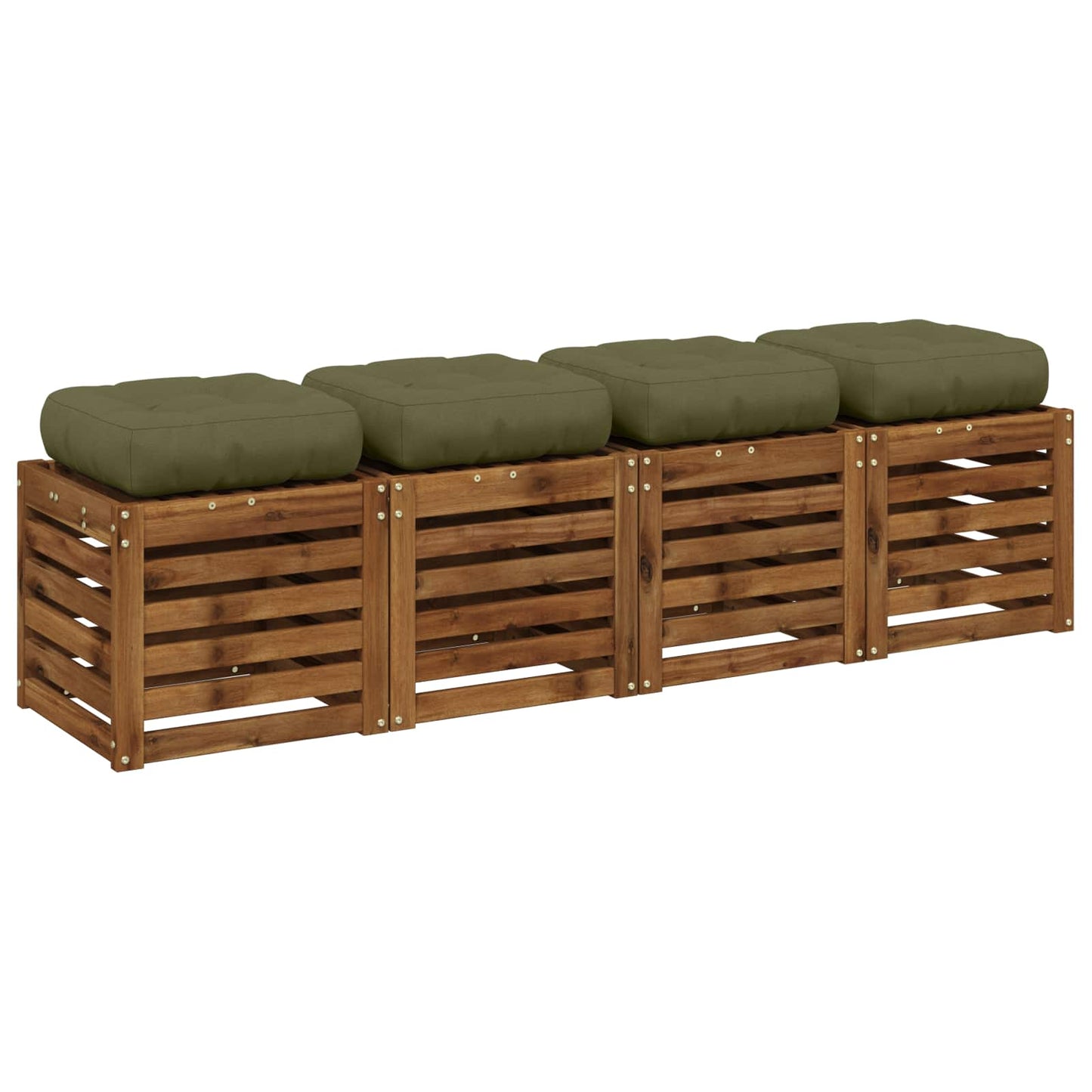 vidaXL Μαξιλάρια καθιστικού 4 κομματιών VIANEN 4 pcs 100% Πολυεστέρας