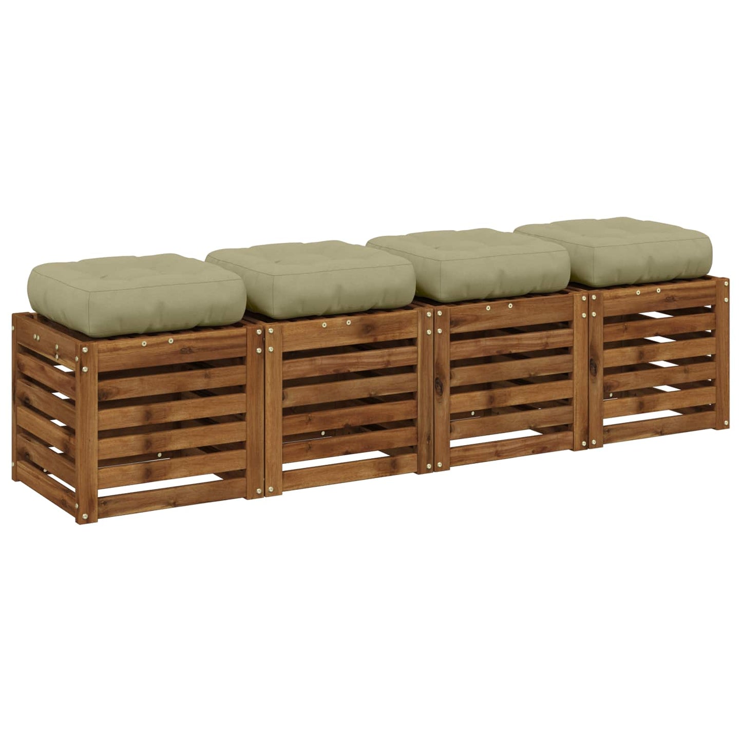 vidaXL Μαξιλάρια καθιστικού 4 κομματιών VIANEN 4 pcs 100% Πολυεστέρας