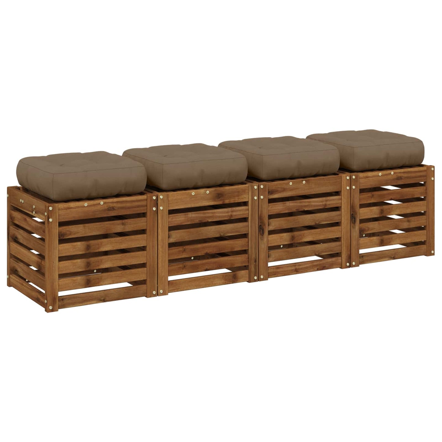 vidaXL Μαξιλάρια καθιστικού 4 κομματιών VIANEN 4 pcs 100% Πολυεστέρας