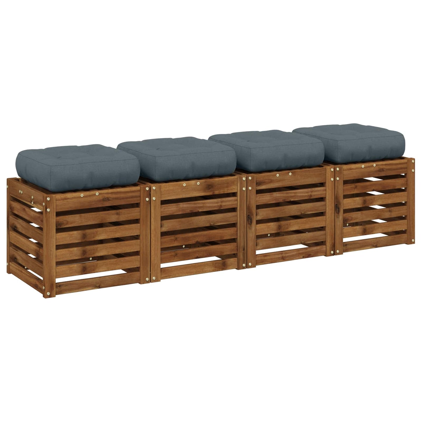 vidaXL Μαξιλάρια καθιστικού 4 κομματιών VIANEN 4 pcs 100% Πολυεστέρας