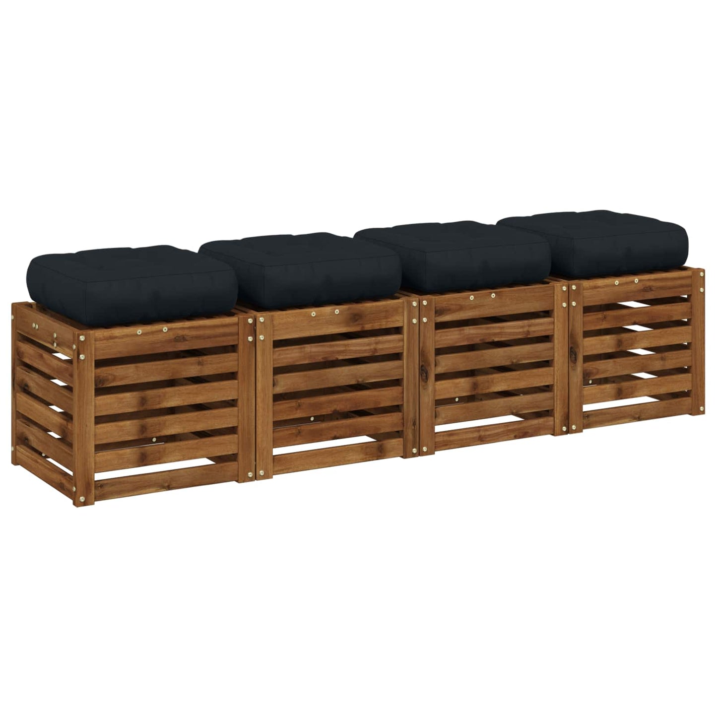 vidaXL Μαξιλάρια καθιστικού 4 κομματιών VIANEN 4 pcs 100% Πολυεστέρας