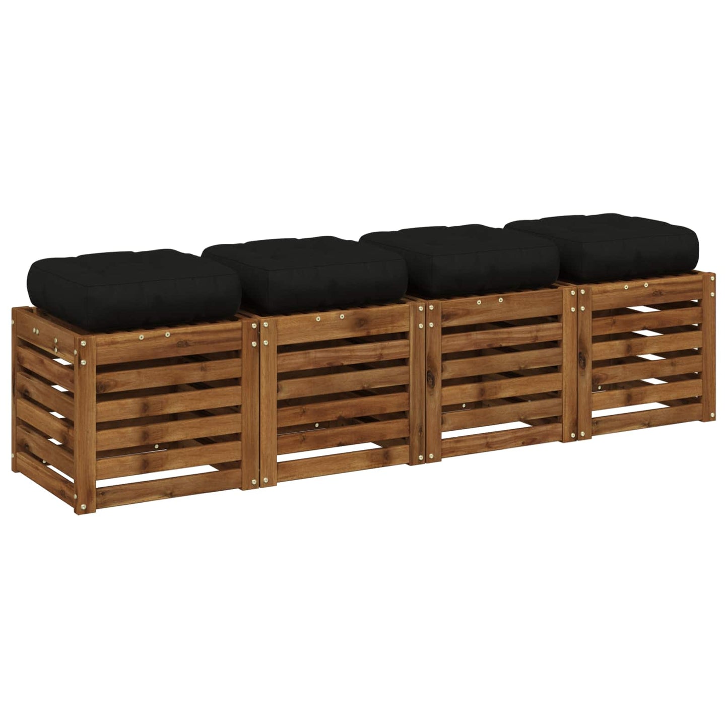 vidaXL Μαξιλάρια καθιστικού 4 κομματιών VIANEN 4 pcs 100% Πολυεστέρας