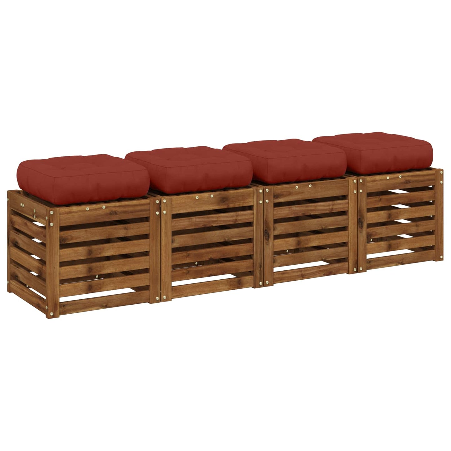 vidaXL Μαξιλάρια καθιστικού 4 κομματιών VIANEN 4 pcs 100% Πολυεστέρας