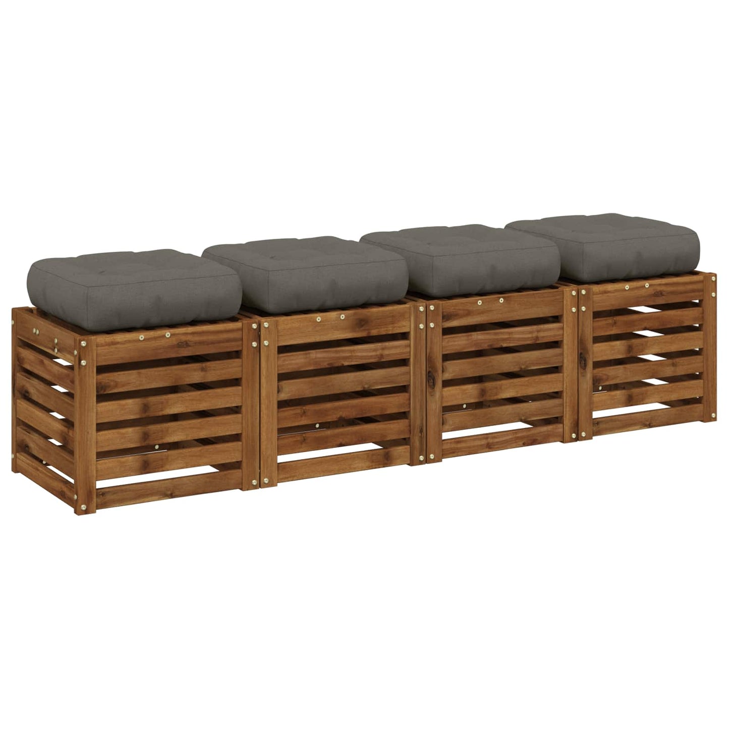 vidaXL Μαξιλάρια καθιστικού 4 κομματιών VIANEN 4 pcs 100% Πολυεστέρας