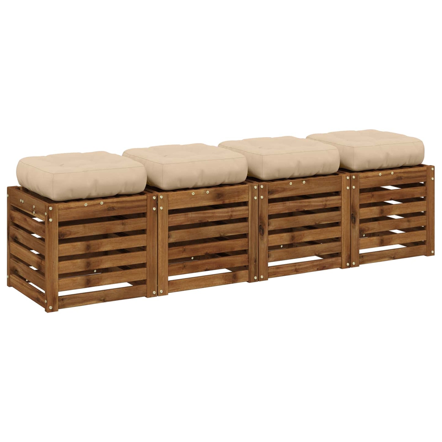 vidaXL Μαξιλάρια καθιστικού 4 κομματιών VIANEN 4 pcs 100% Πολυεστέρας