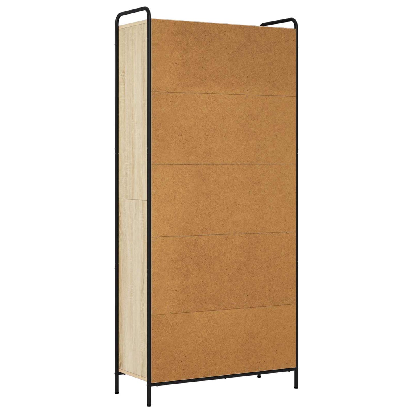 vidaXL Βιβλιοθήκη 55,5 x 33 x 174 εκ Επεξεργασμένο Ξύλο Sonoma Δρυς