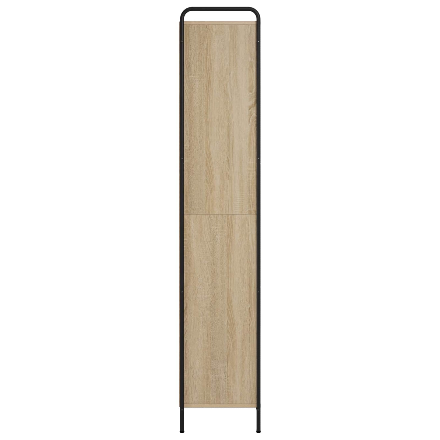 vidaXL Βιβλιοθήκη 55,5 x 33 x 174 εκ Επεξεργασμένο Ξύλο Sonoma Δρυς