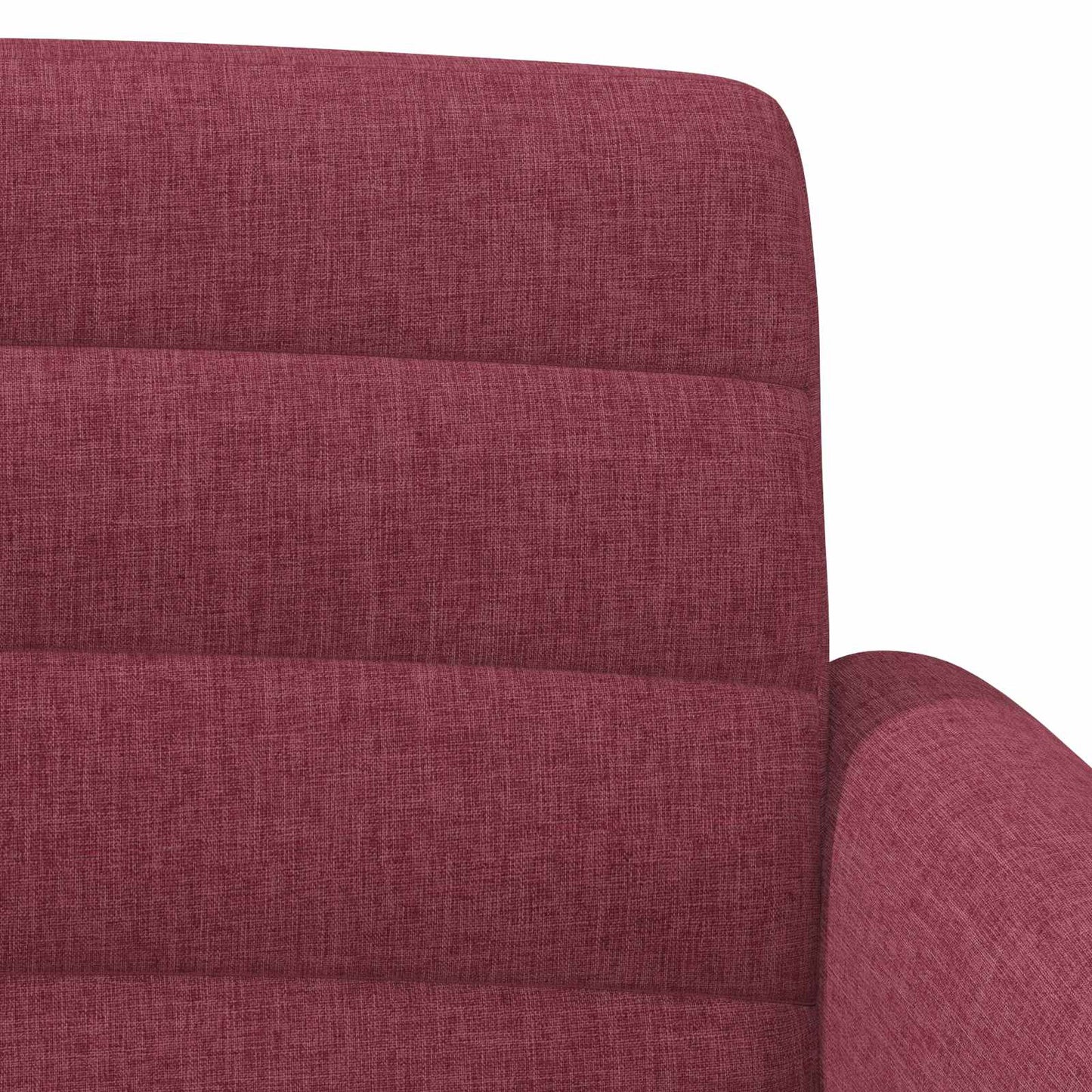 vidaXL Love seat με κουμπιά Κόκκινο 116 x 67 x 80 εκ. Ύφασμα