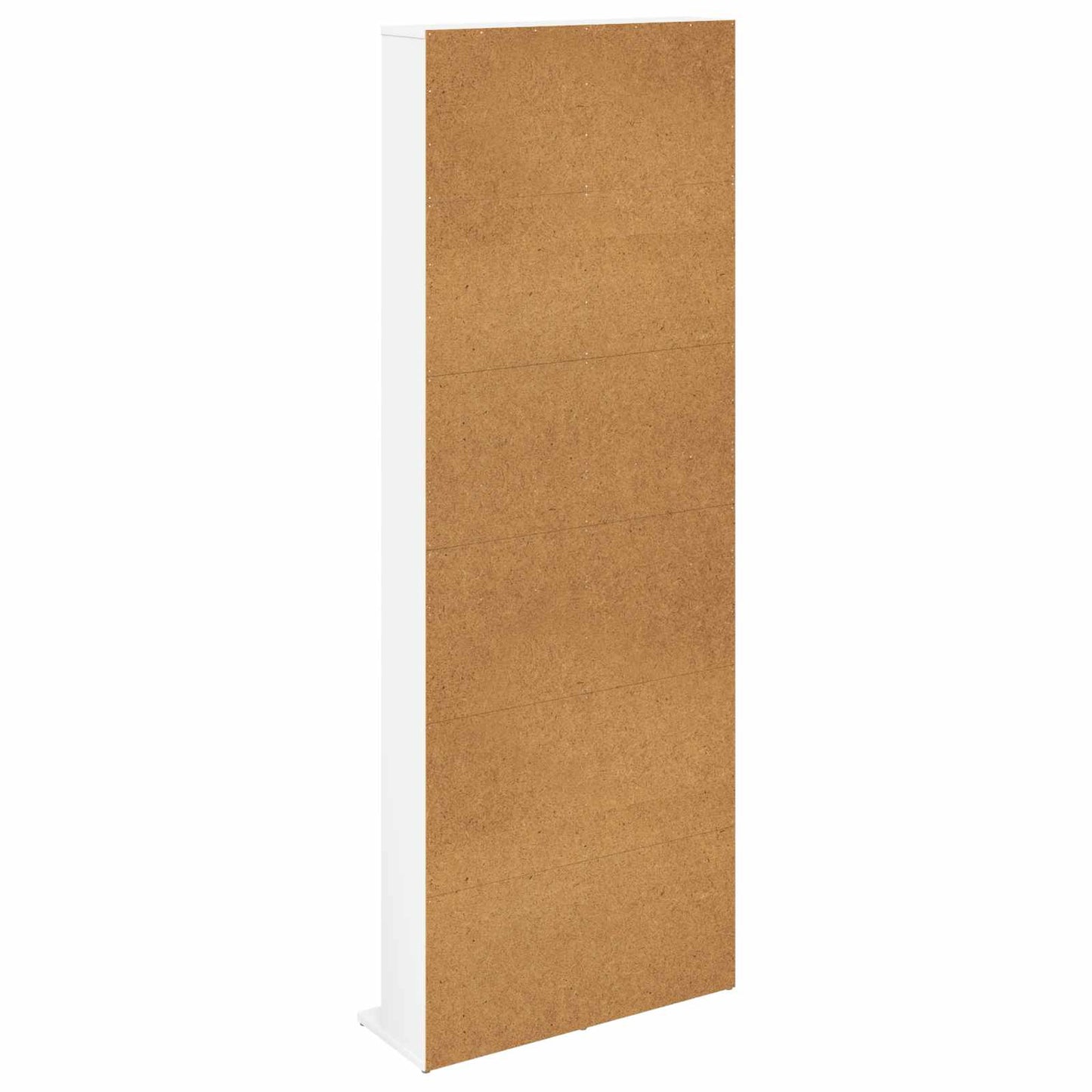 vidaXL Ντουλάπα CD Λευκό 65 x 23,5 x 175 εκ. Επεξεργασμένο Ξύλο