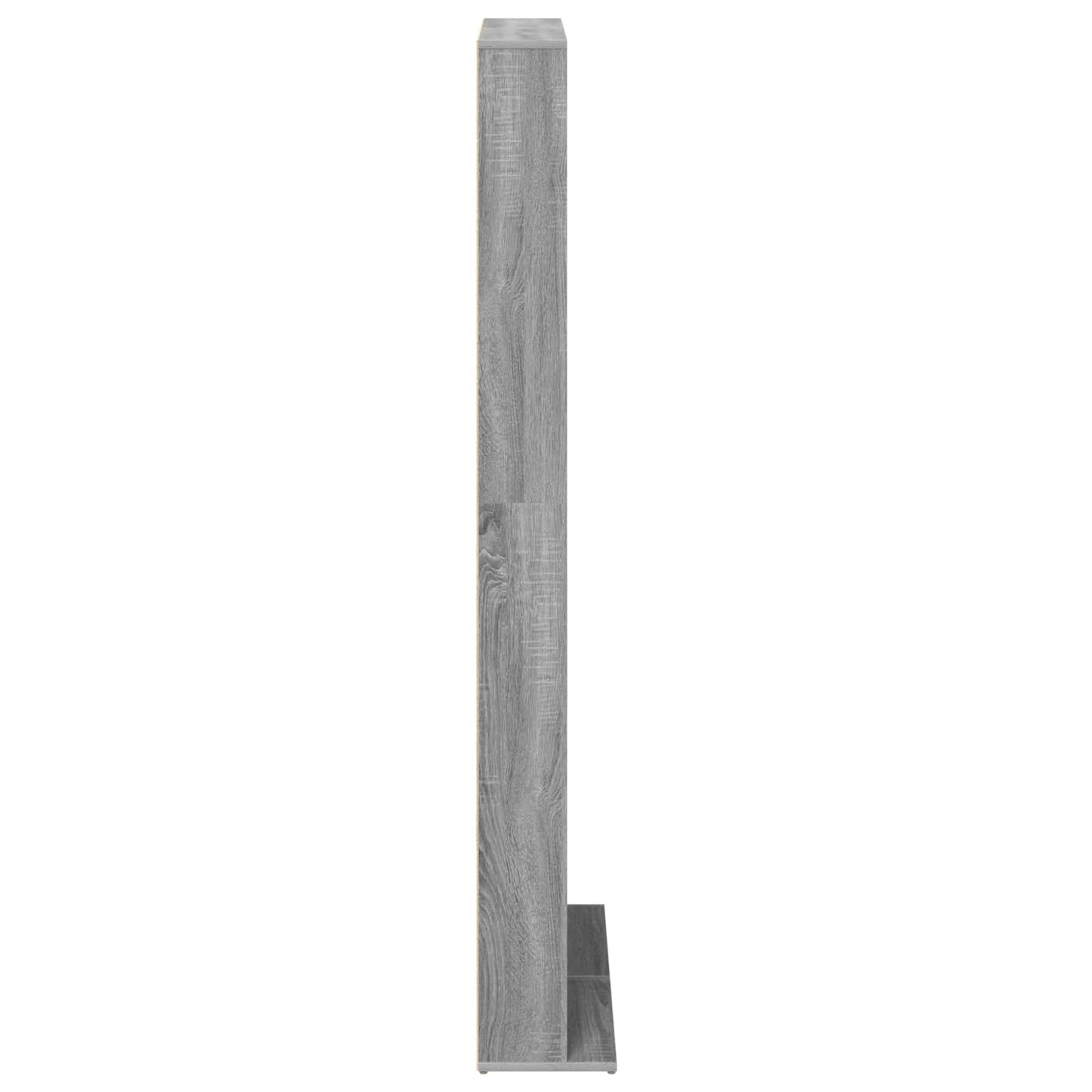 vidaXL Ντουλάπα CD Γκρι Sonoma 65 x 23,5 x 175 εκ. Επεξεργασμένο Ξύλο