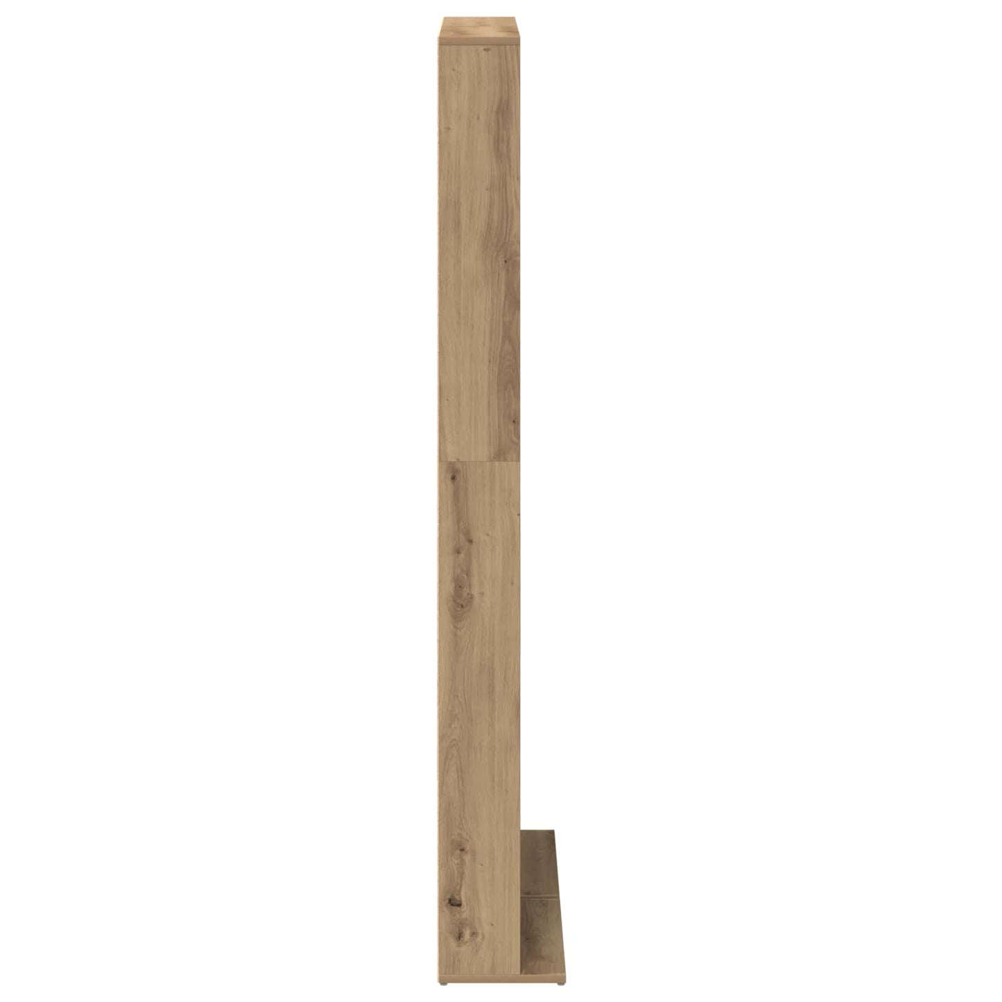 vidaXL Ντουλάπα CD Artisan Δρυς 65 x 23,5 x 175 εκ. Επεξεργασμένο Ξύλο