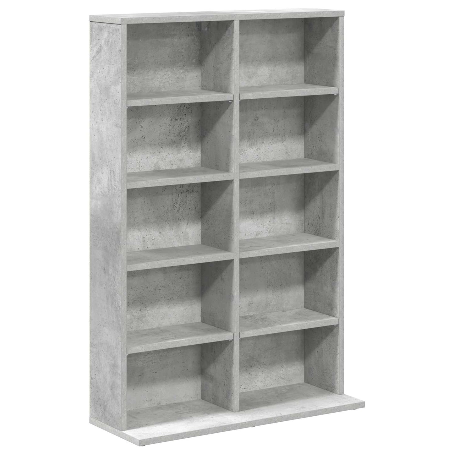 vidaXL Ντουλάπα CD 2 τμχ. Γκρι Σκυροδέματος 65 x 23,5 x 97,5 εκ.