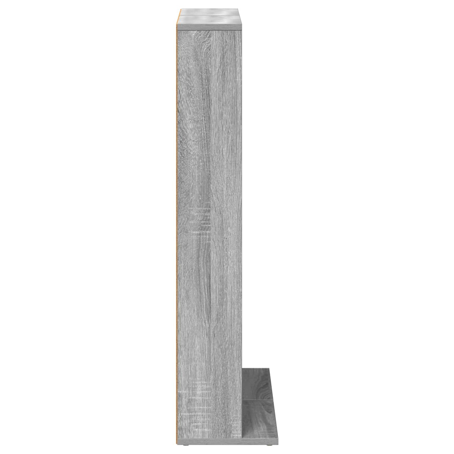 vidaXL Ντουλάπα CD 2 τμχ. Γκρι Sonoma 33 x 23,5 x 97,5 εκ.