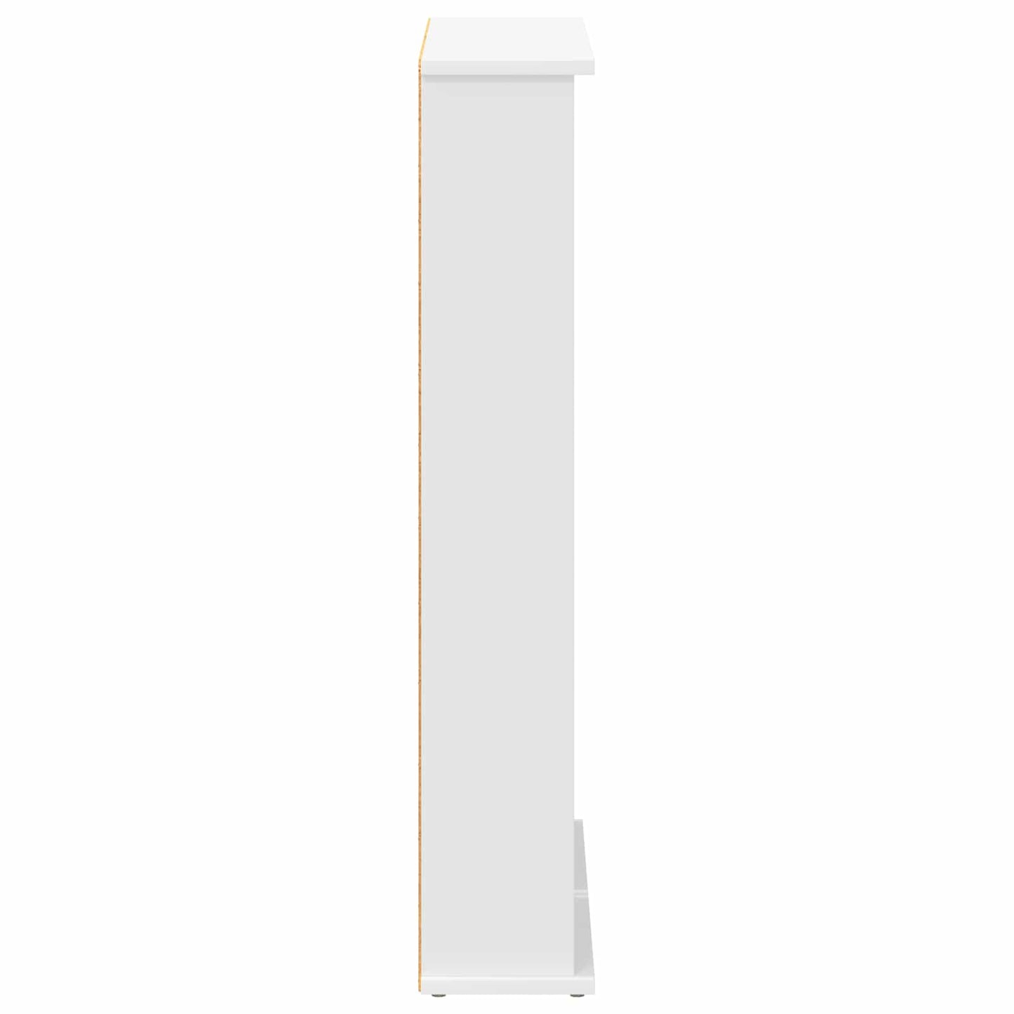 vidaXL Ντουλάπα CD Λευκό 60 x 17 x 92 εκ. Επεξεργασμένο Ξύλο