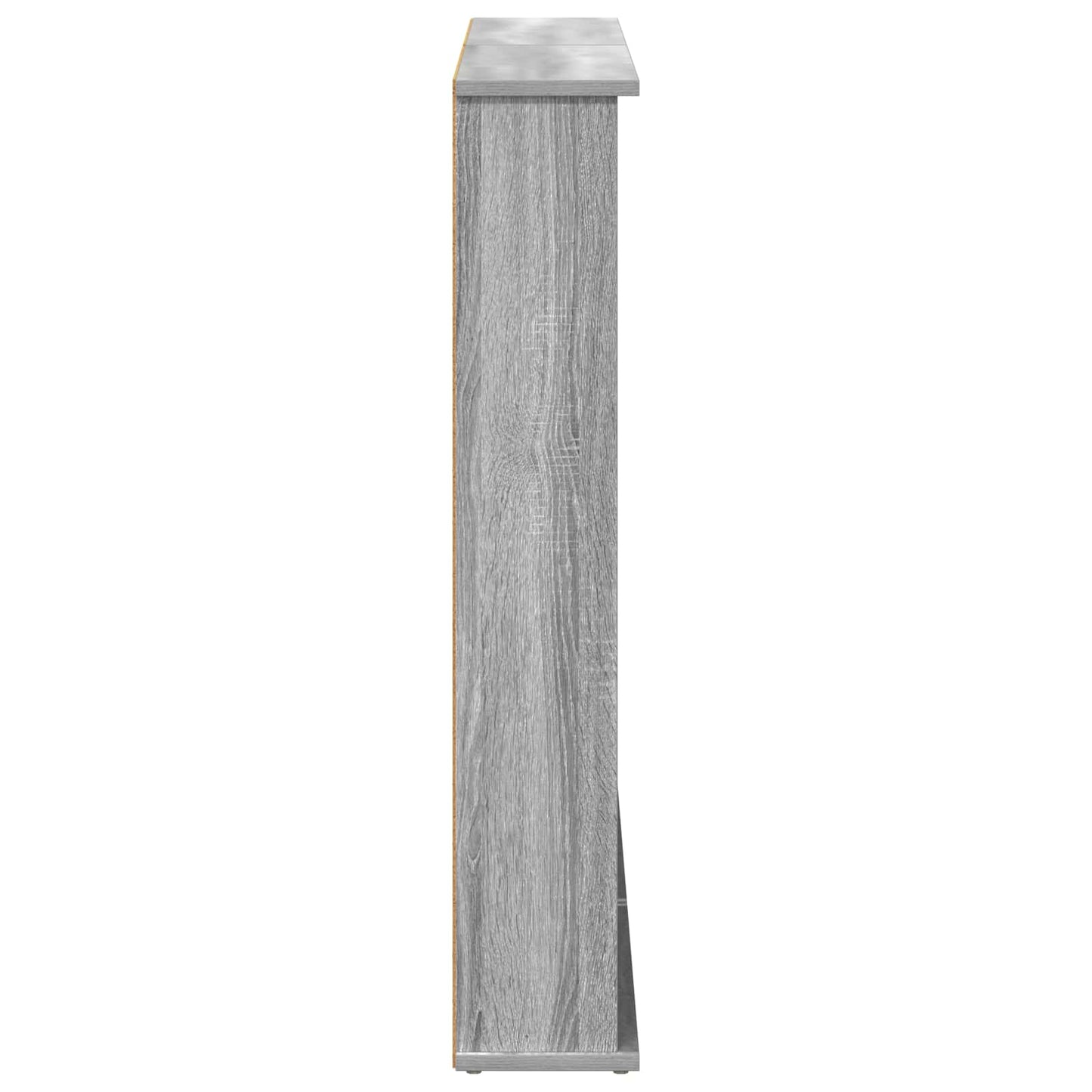 vidaXL Ντουλάπα CD 2 τμχ. Γκρι Sonoma 60 x 17 x 92 εκ.