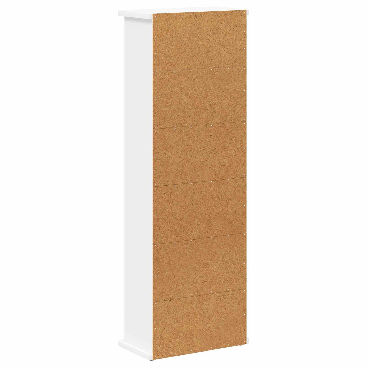 vidaXL Ντουλάπα CD Λευκό 32 x 17 x 92 εκ. Επεξεργασμένο Ξύλο