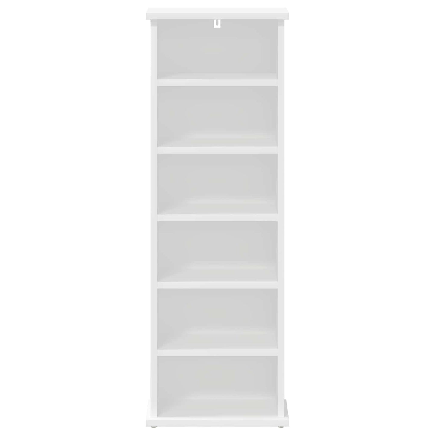 vidaXL Ντουλάπα CD Λευκό 32 x 17 x 92 εκ. Επεξεργασμένο Ξύλο
