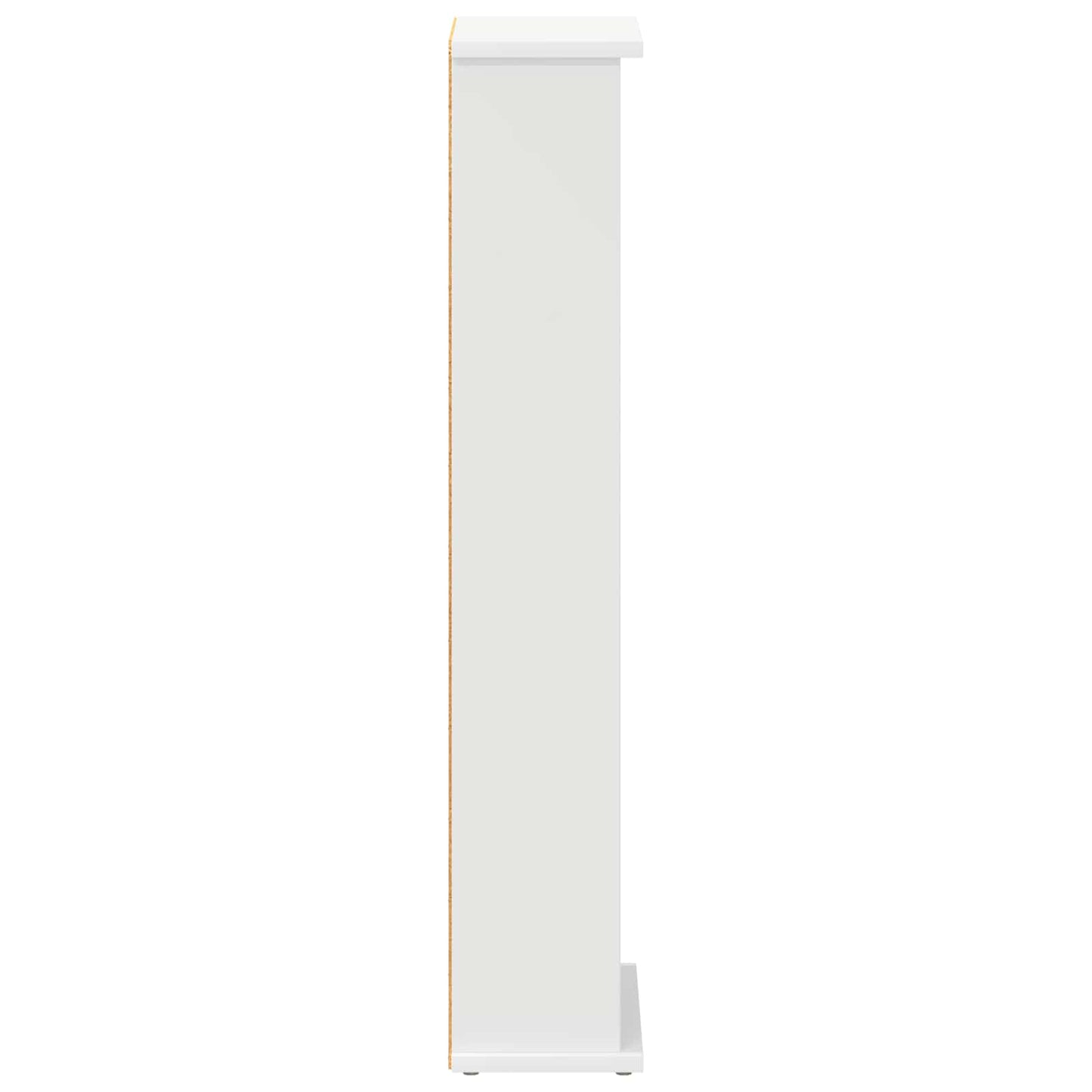 vidaXL Ντουλάπα CD Λευκό 32 x 17 x 92 εκ. Επεξεργασμένο Ξύλο