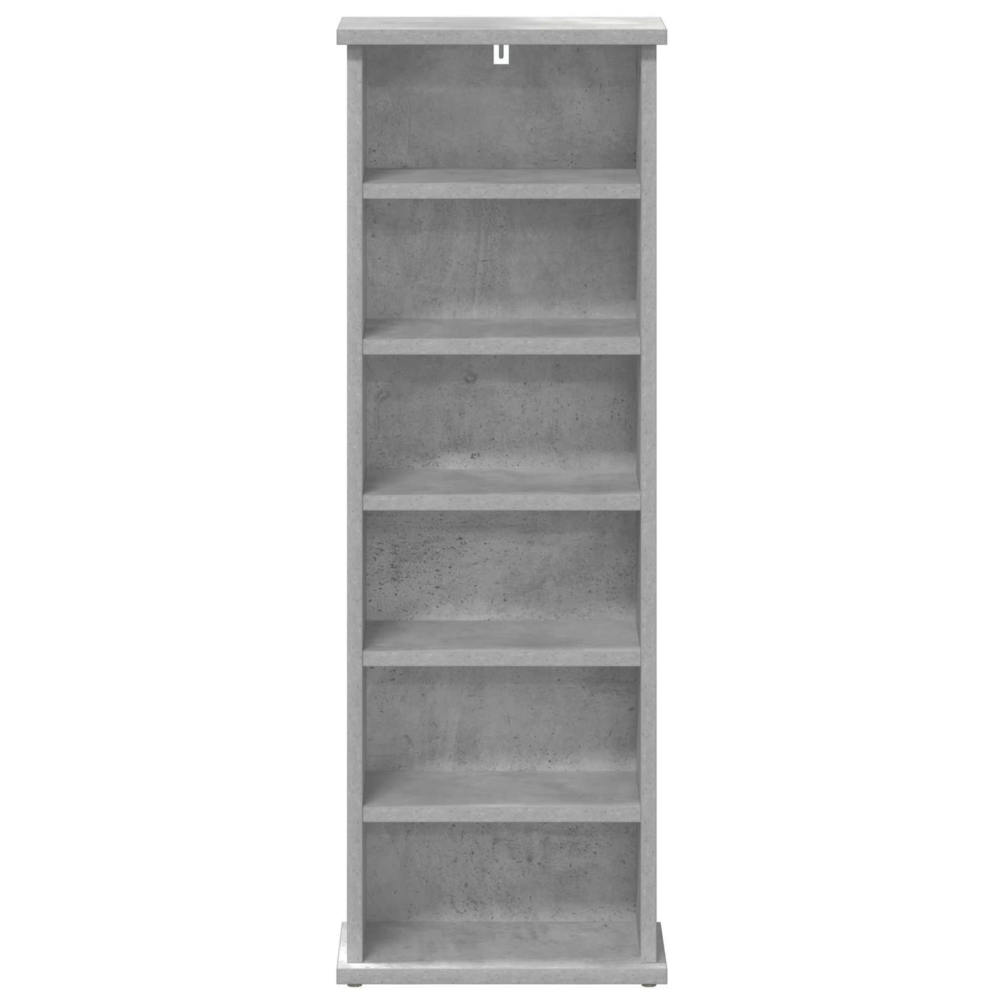 vidaXL Ντουλάπα CD Γκρι Σκυροδέματος 60 x 17 x 92 εκ.