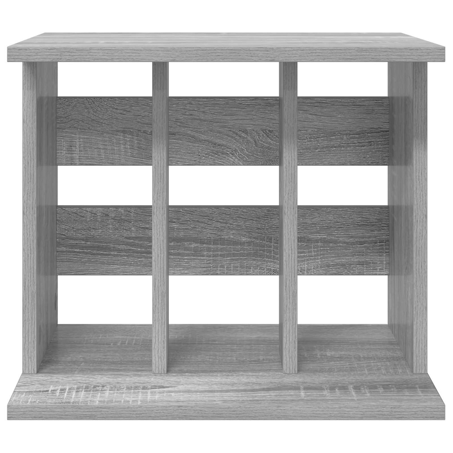 vidaXL Αποθήκευση Βινυλίου Γκρι Sonoma 42 x 33 x 36 εκ.