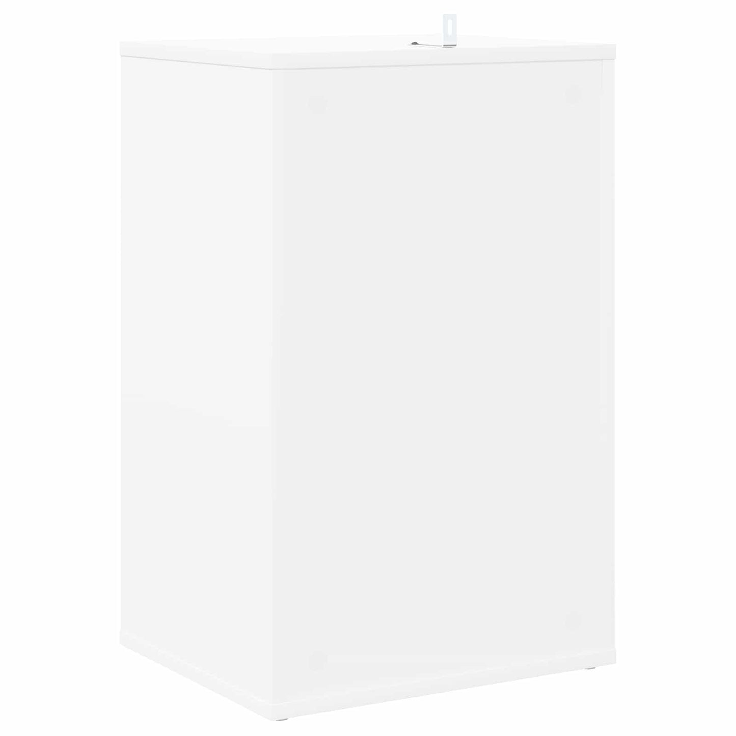 vidaXL Ντουλάπι δίσκων βινυλίου Λευκό 38 x 33 x 61 εκ