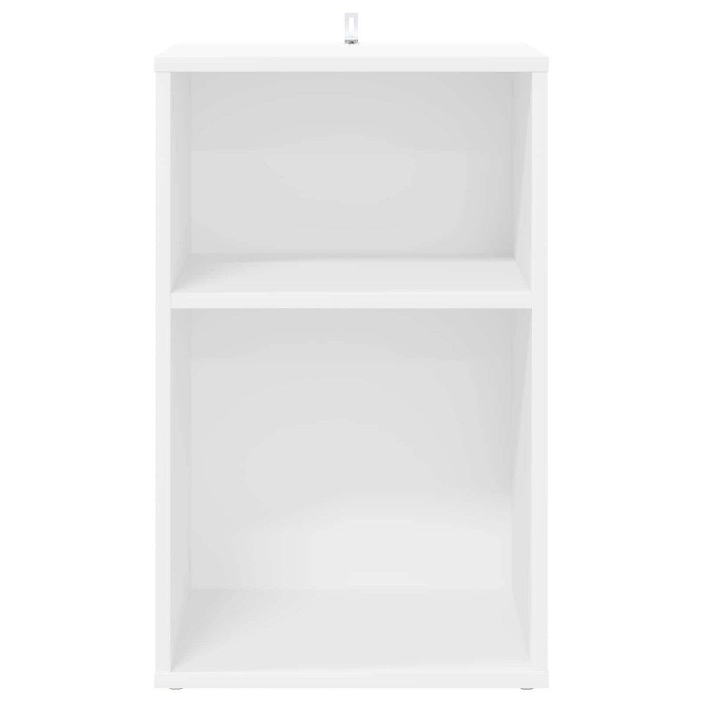vidaXL Ντουλάπι δίσκων βινυλίου Λευκό 38 x 33 x 61 εκ