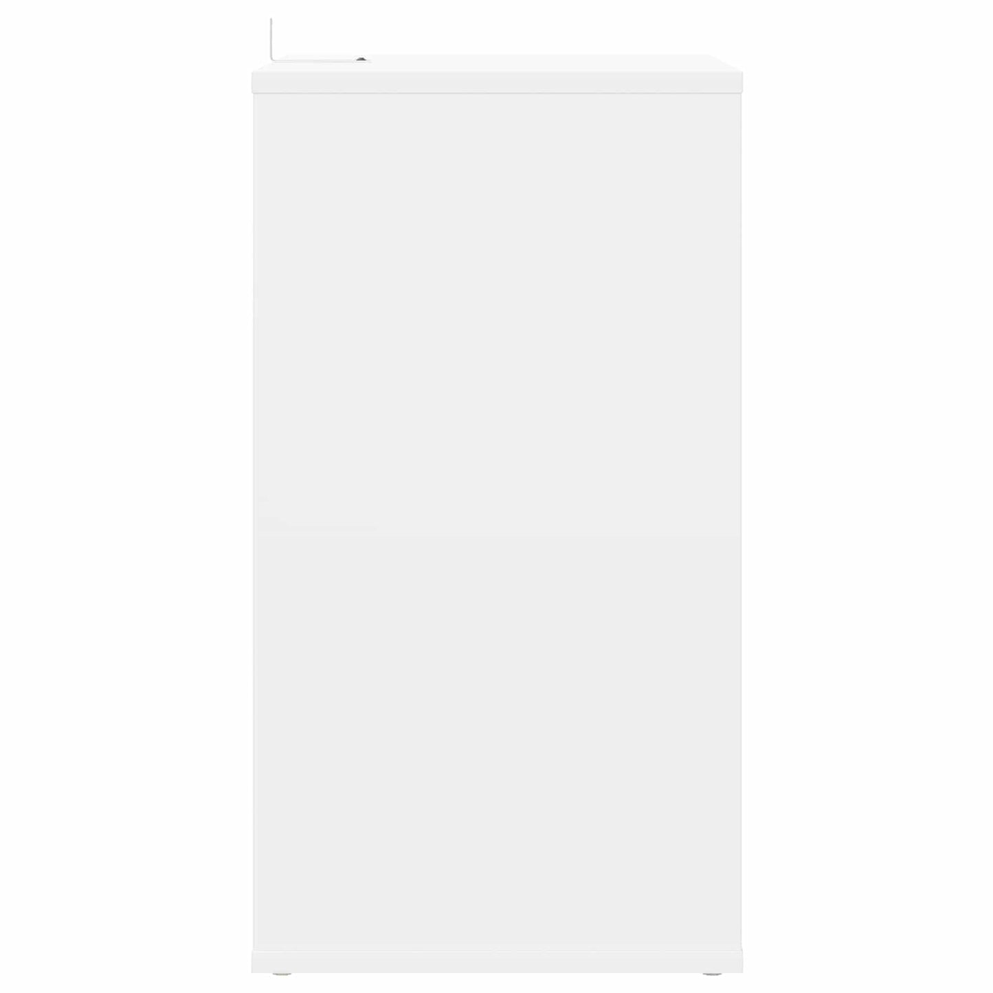 vidaXL Ντουλάπι δίσκων βινυλίου Λευκό 38 x 33 x 61 εκ