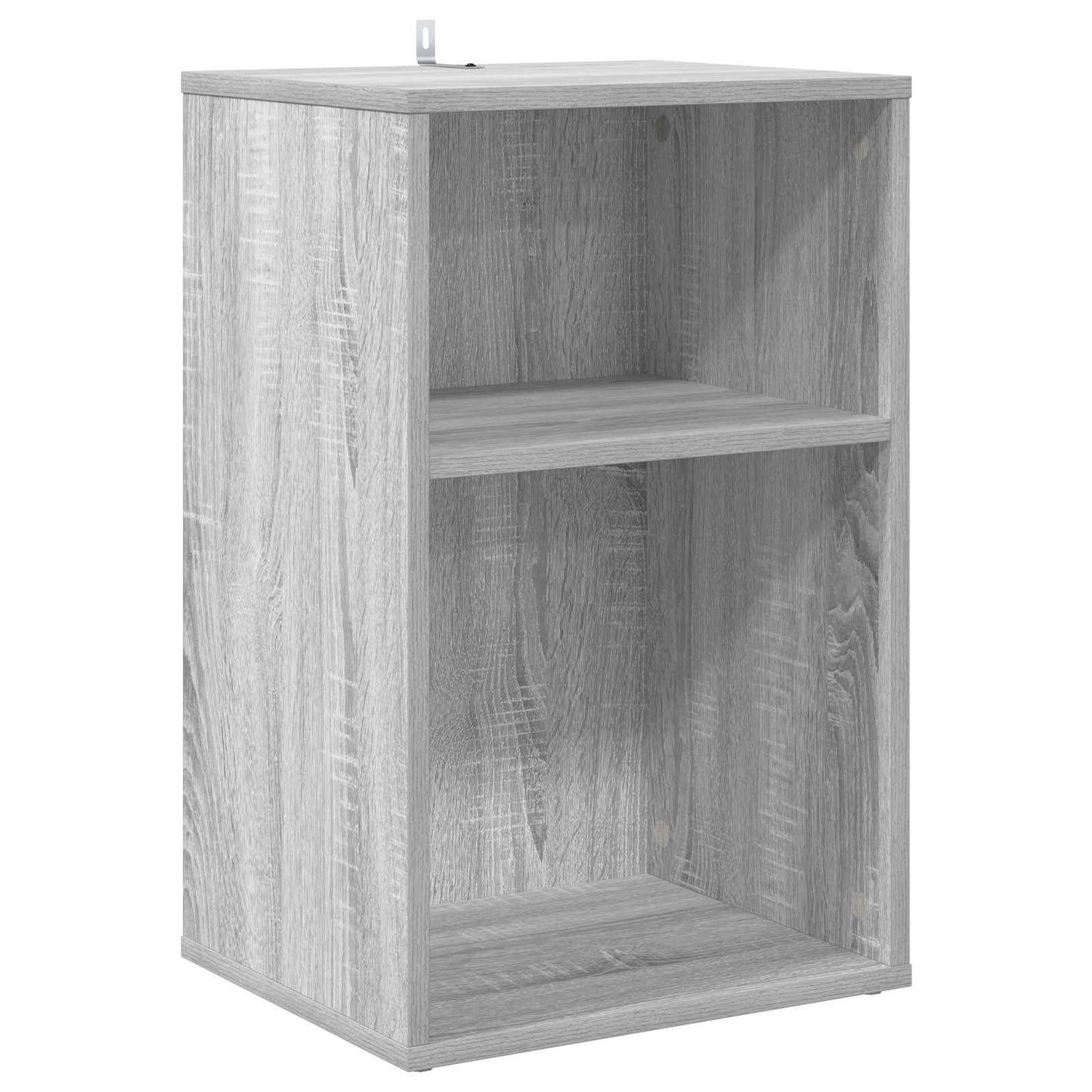 vidaXL Ντουλάπι δίσκων βινυλίου Γκρι Sonoma 38 x 33 x 61 εκ