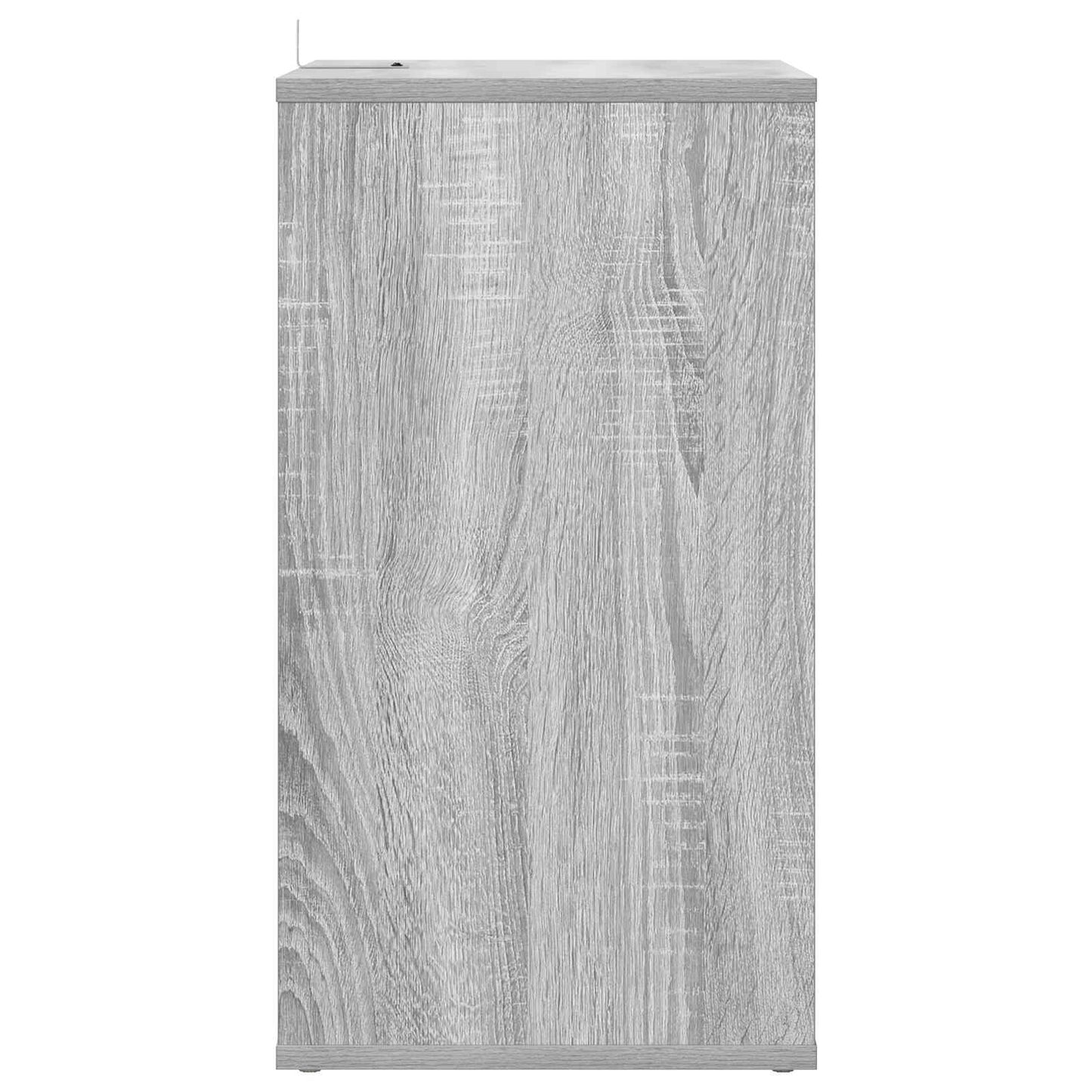 vidaXL Ντουλάπι δίσκων βινυλίου Γκρι Sonoma 38 x 33 x 61 εκ