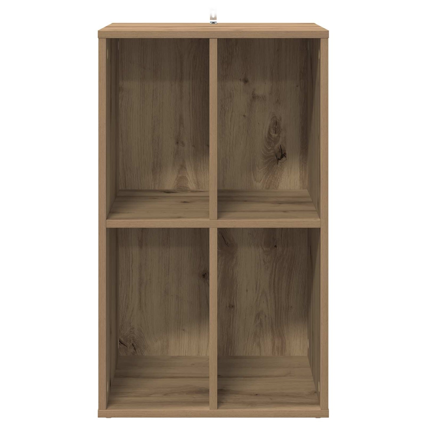 vidaXL Ντουλάπι δίσκων βινυλίου Artisan Δρυς 44,5 x 36,5 x 74,5 εκ