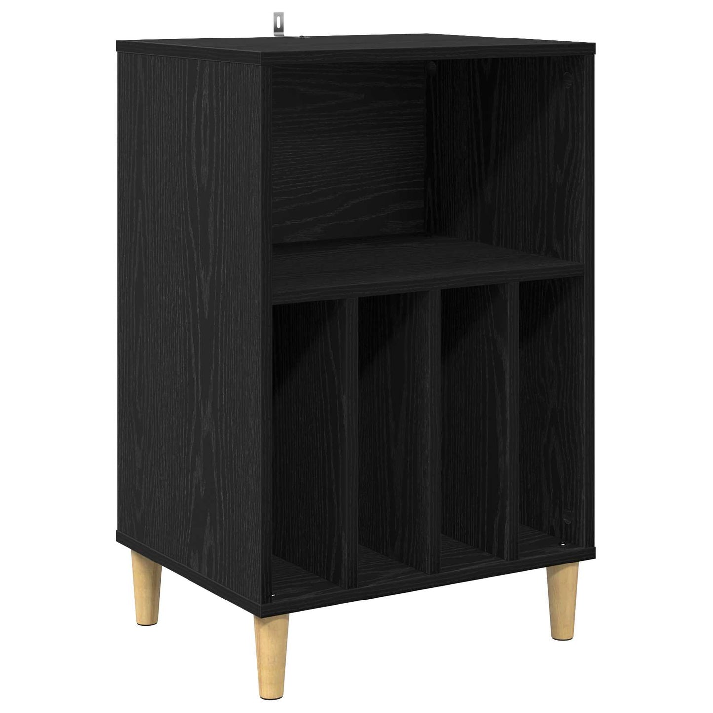 vidaXL Ράφι Πικάπ Μαύρη Δρυς 47 x 39,5 x 74,5 εκ. Επεξεργασμένο Ξύλο