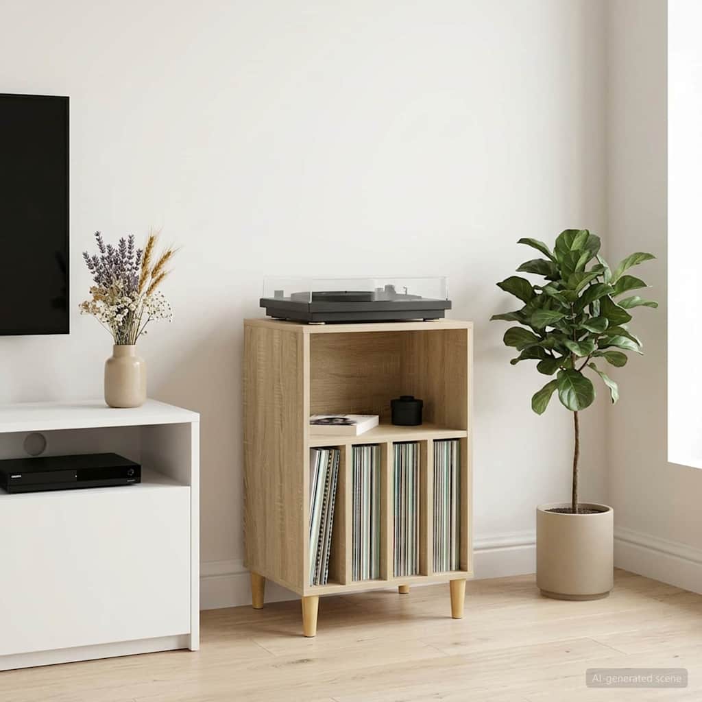 vidaXL Ράφι Πικάπ Sonoma Δρυς 47 x 39,5 x 74,5 εκ. Επεξεργασμένο Ξύλο
