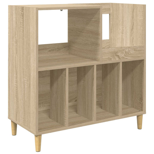 vidaXL Βάση πικάπ Sonoma Δρυς 82 x 39,5 x 82,5 εκ Επεξεργασμένο Ξύλο