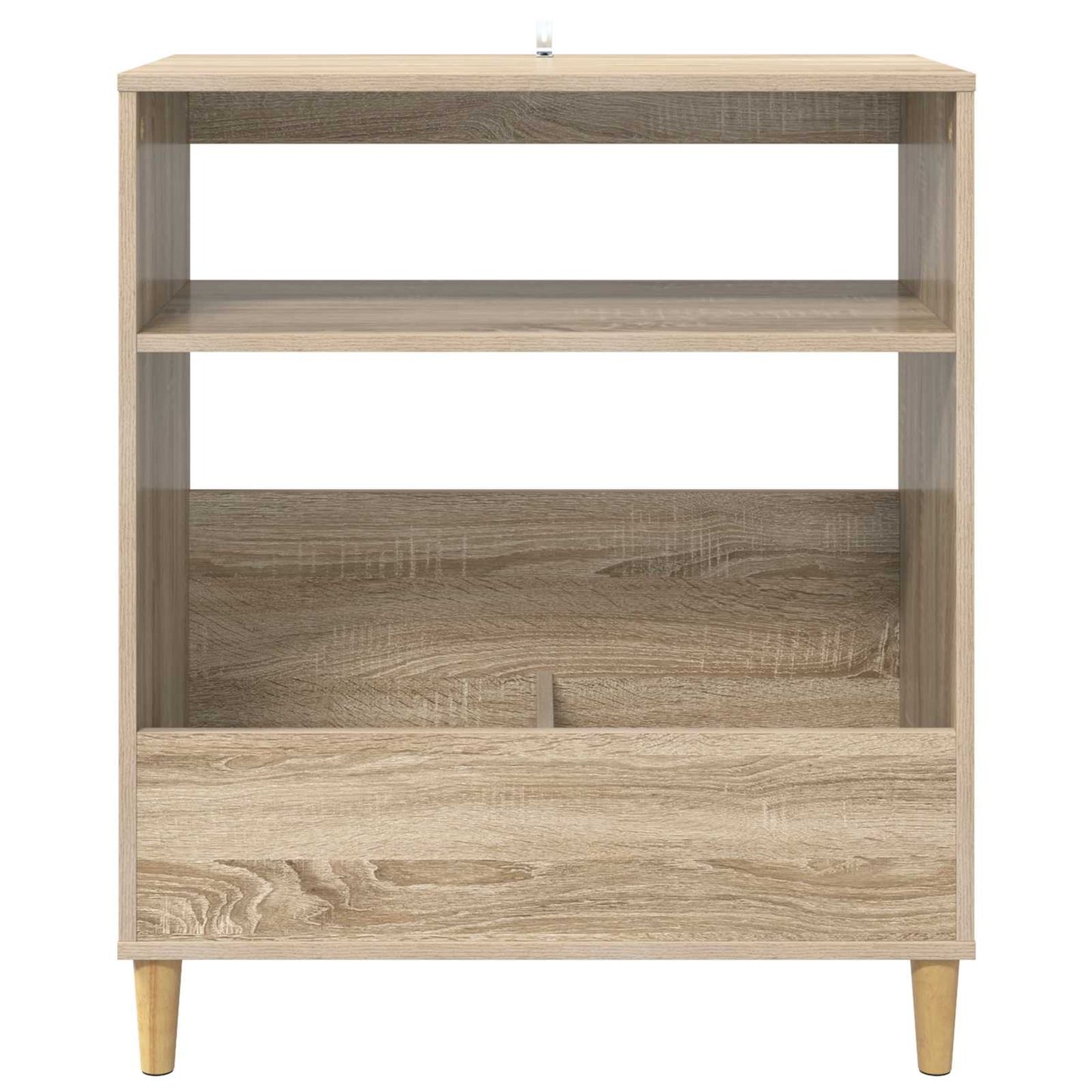 vidaXL Βάση πικάπ Sonoma Δρυς 71 x 39,5 x 83 εκ. Επεξεργασμένο Ξύλο