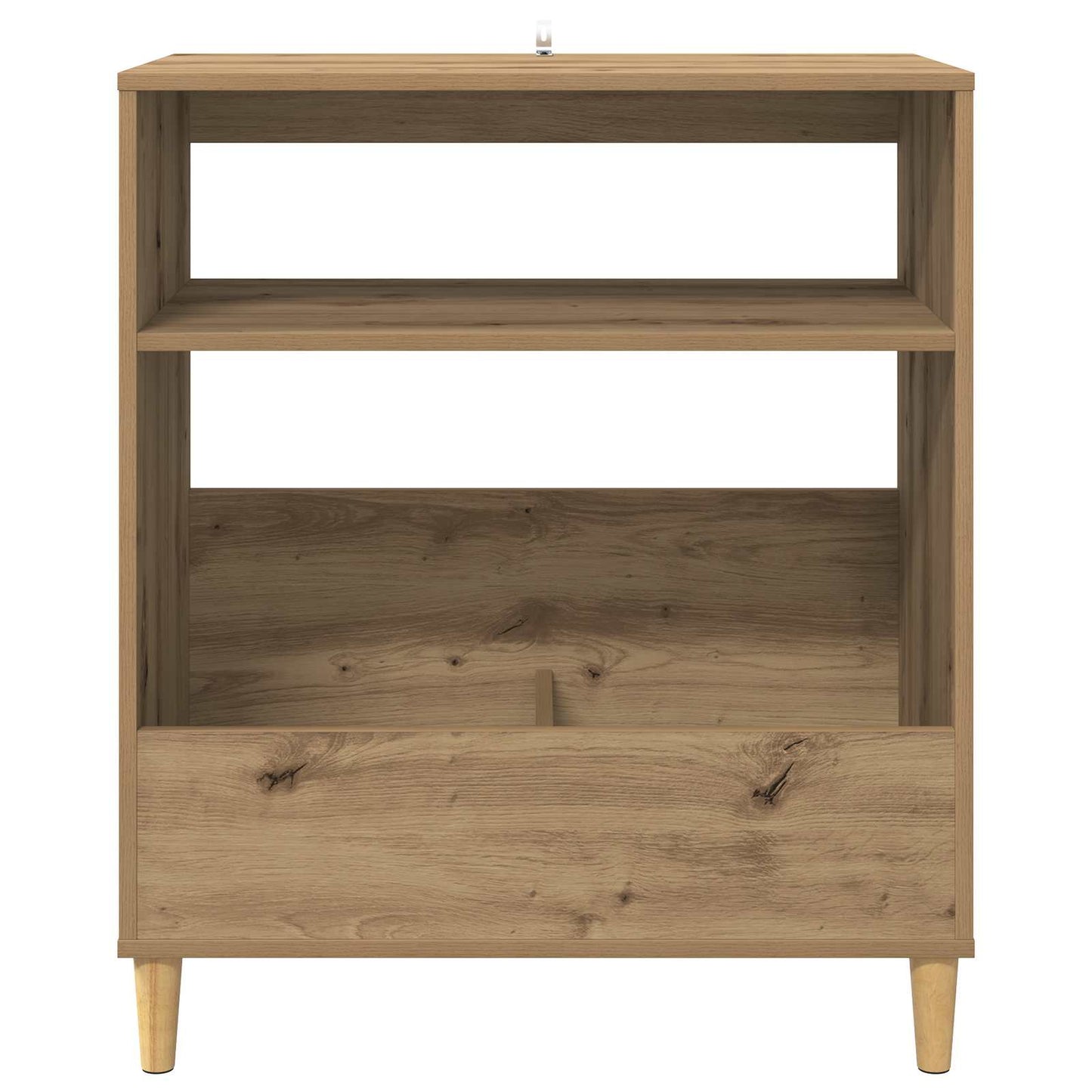 vidaXL Βάση πικάπ Artisan Δρυς 71 x 39,5 x 83 εκ. Επεξεργασμένο Ξύλο