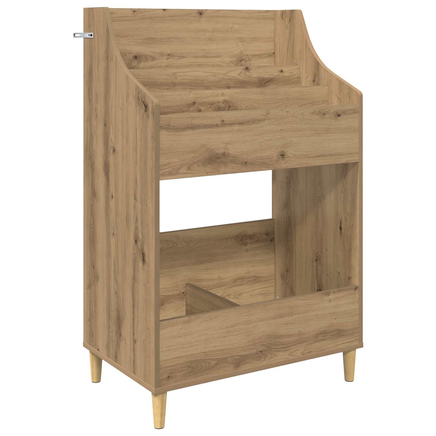 vidaXL Ράφια Μέσων Artisan Δρυς 70,5 x 46 x 112 εκ. Επεξεργασμένο Ξύλο