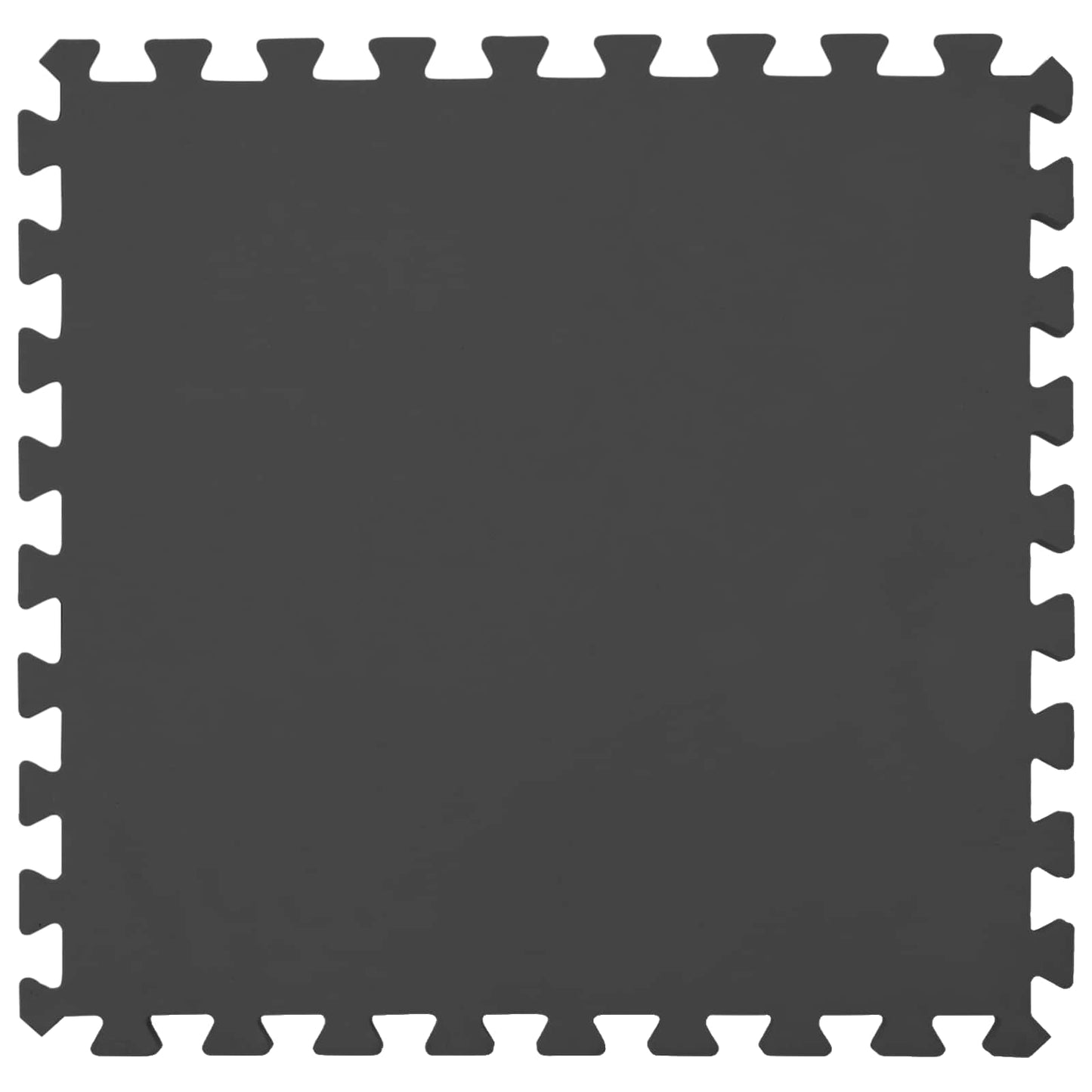 vidaXL Χαλάκι για Πισίνα 36 τμχ. Ø 350 cm Γύρος Φελιζόλ EVA Μαύρο