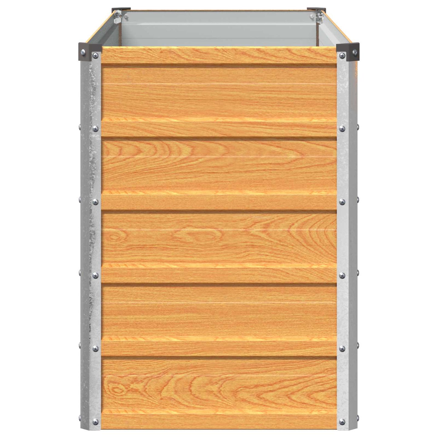 vidaXL Υψωμένο Κρεβάτι Κήπου Φυσικό 100 x 40 x 55 cm