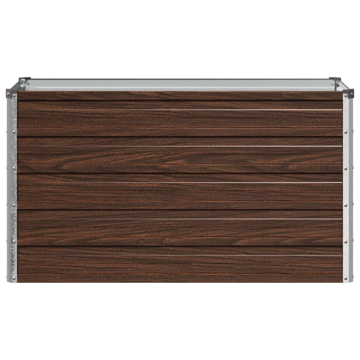 vidaXL Υψωμένο Κρεβάτι Κήπου Μαύρο 100 x 40 x 55 cm