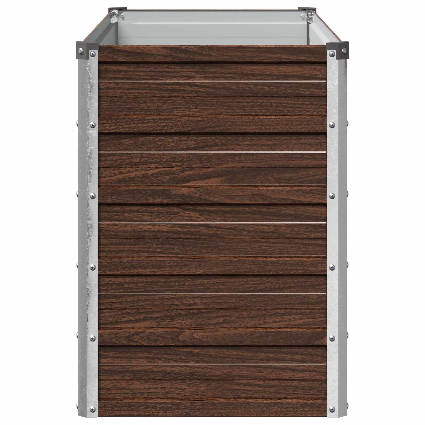 vidaXL Υψωμένο Κρεβάτι Κήπου Μαύρο 100 x 40 x 55 cm