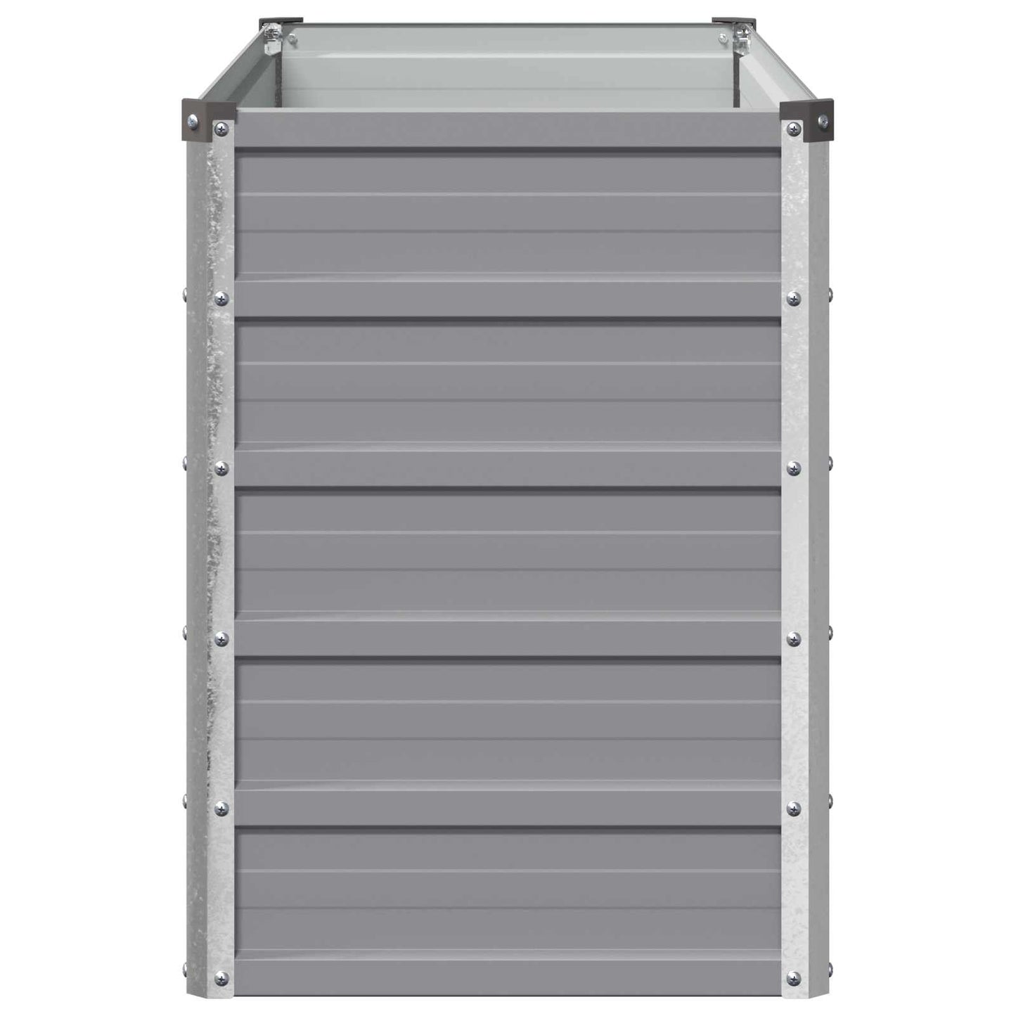 vidaXL Υψωμένο Κρεβάτι Κήπου Γκρι 100 x 40 x 55 cm