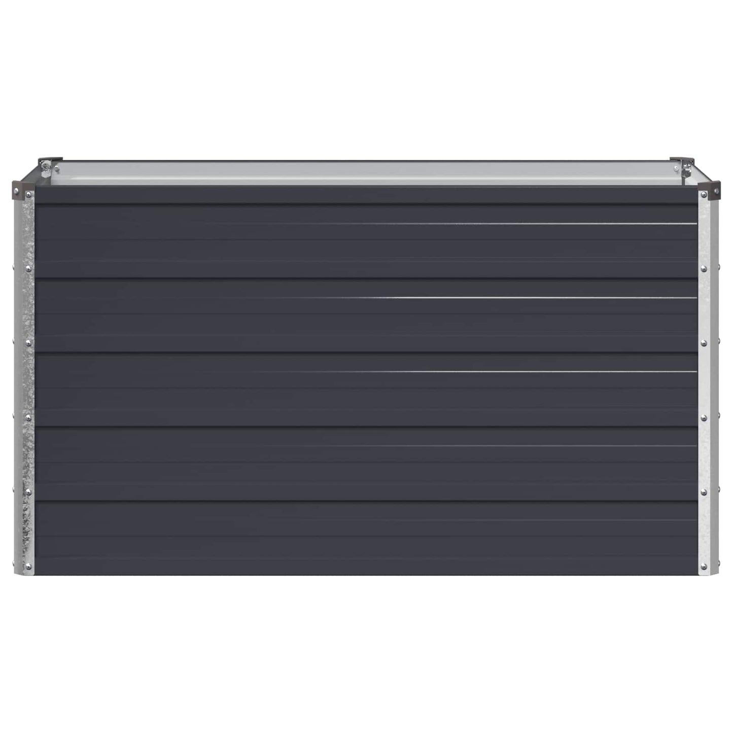 vidaXL Υψωμένο Κρεβάτι Κήπου Ανθρακί 100 x 40 x 55 cm