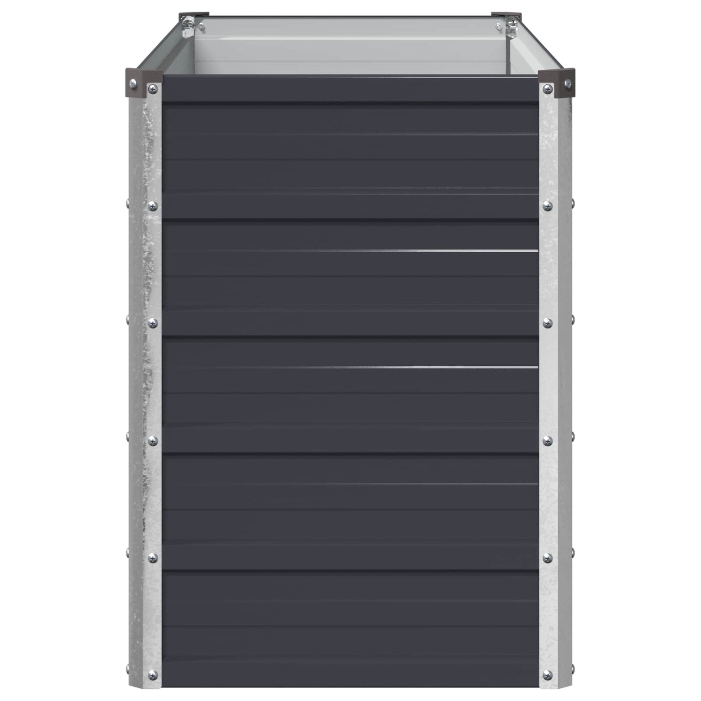 vidaXL Υψωμένο Κρεβάτι Κήπου Ανθρακί 100 x 40 x 55 cm