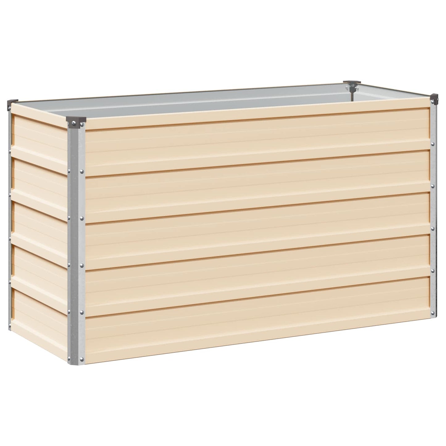 vidaXL Υψωμένο Κρεβάτι Κήπου Ελεφαντόδοντο 100 x 40 x 55 cm