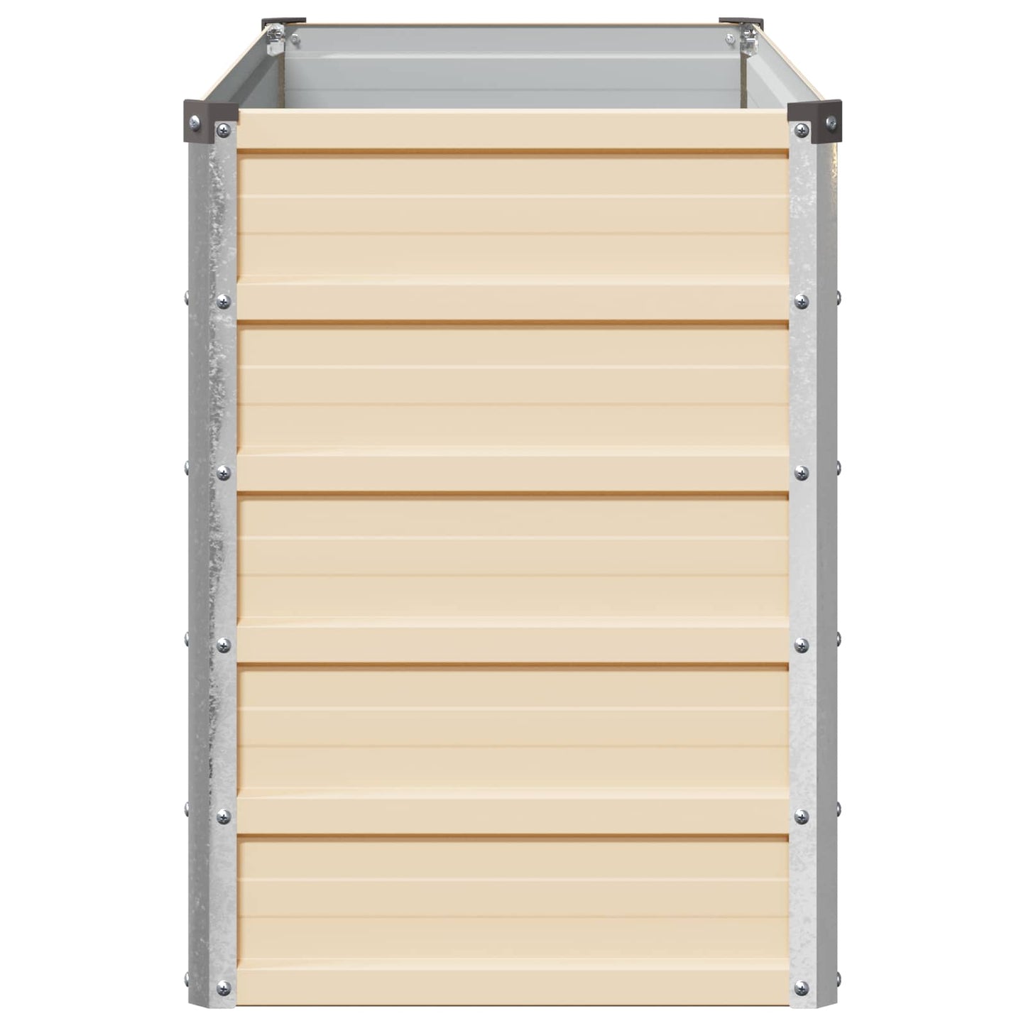 vidaXL Υψωμένο Κρεβάτι Κήπου Ελεφαντόδοντο 100 x 40 x 55 cm