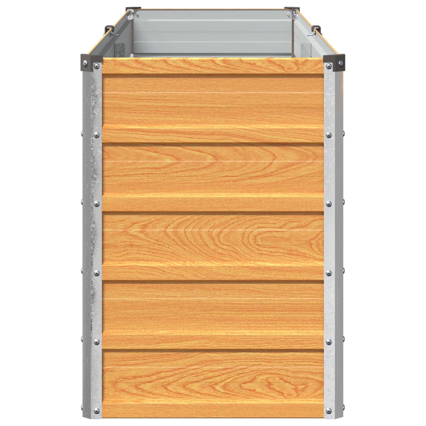 vidaXL Υψωμένο Κρεβάτι Κήπου Φυσικό 160 x 40 x 55 εκ.