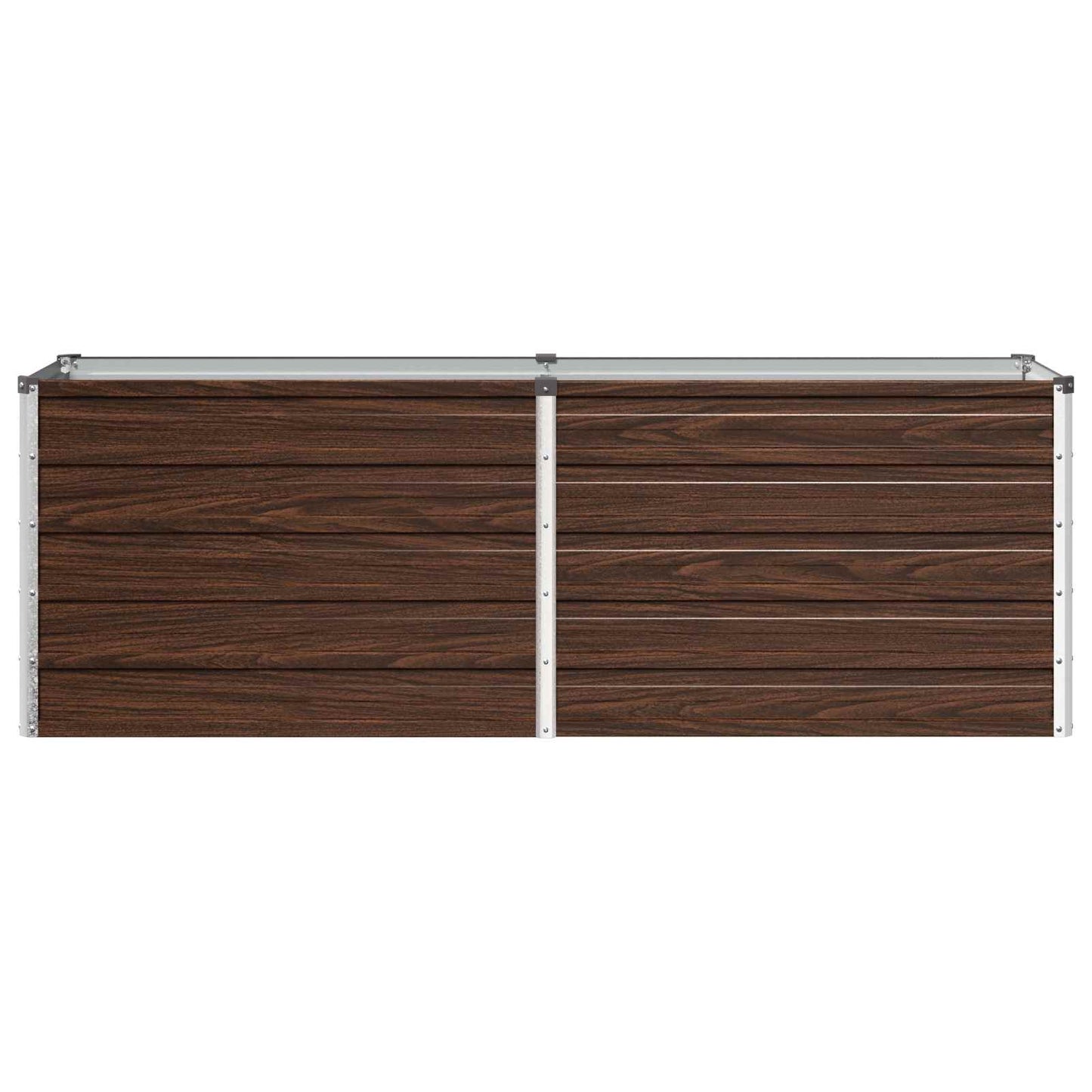 vidaXL Υψωμένο Κρεβάτι Κήπου Μαύρο 160 x 40 x 55 εκ.