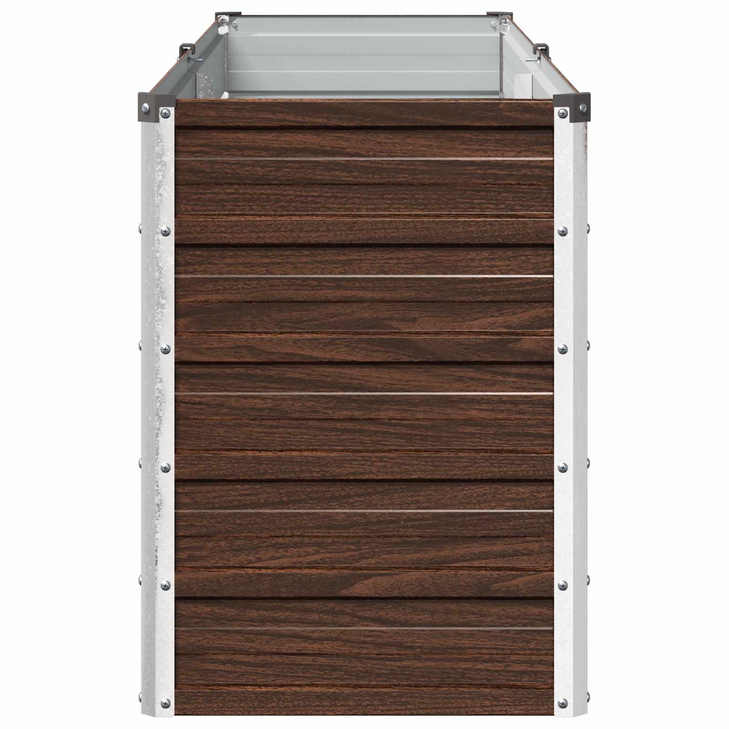 vidaXL Υψωμένο Κρεβάτι Κήπου Μαύρο 160 x 40 x 55 εκ.