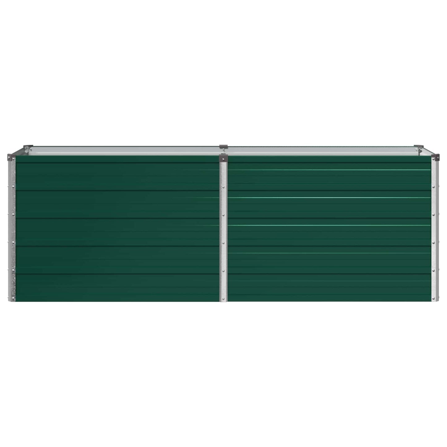 vidaXL Υψωμένο Κρεβάτι Κήπου Πράσινο 160 x 40 x 55 εκ.