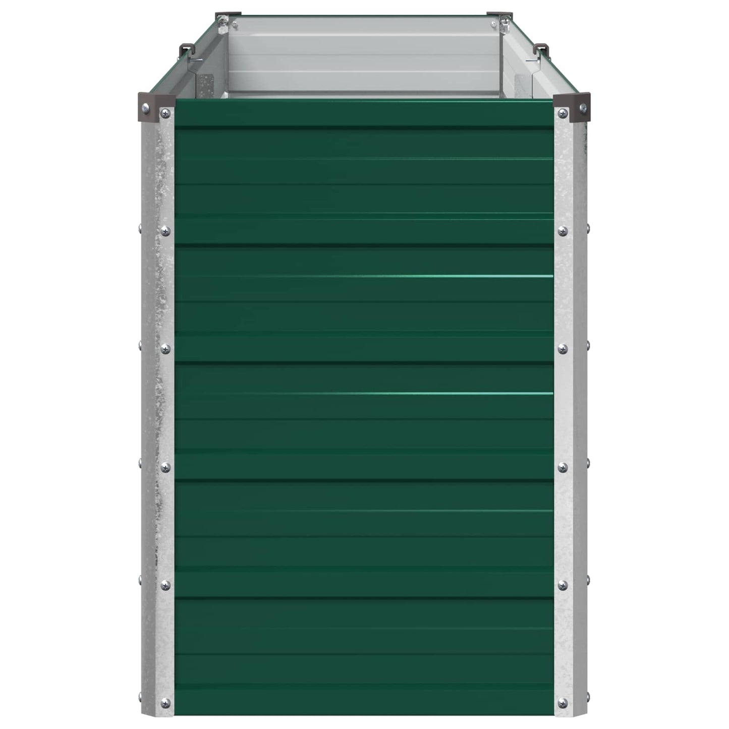 vidaXL Υψωμένο Κρεβάτι Κήπου Πράσινο 160 x 40 x 55 εκ.